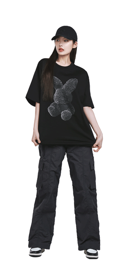 black-fuzzy-rabbit-short-sleeve-t-shirt